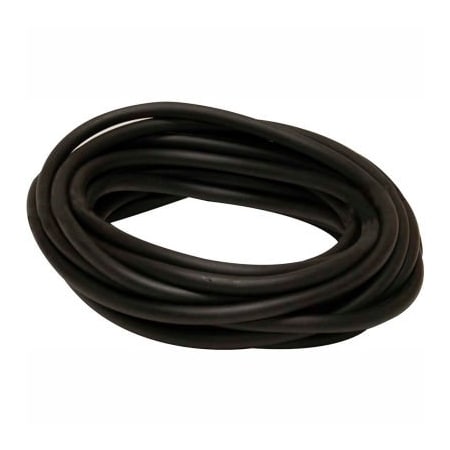 Fabrication Enterprises Sup-R Tubing Latex Free Exercise Tubing, Black, 25' Roll/Bag 1452114